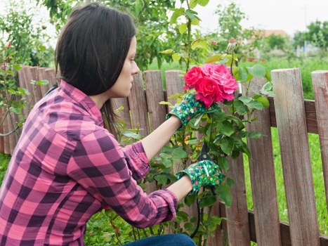 Gardeners preparing an eco-friendly waste disposal area in St Johns Wood